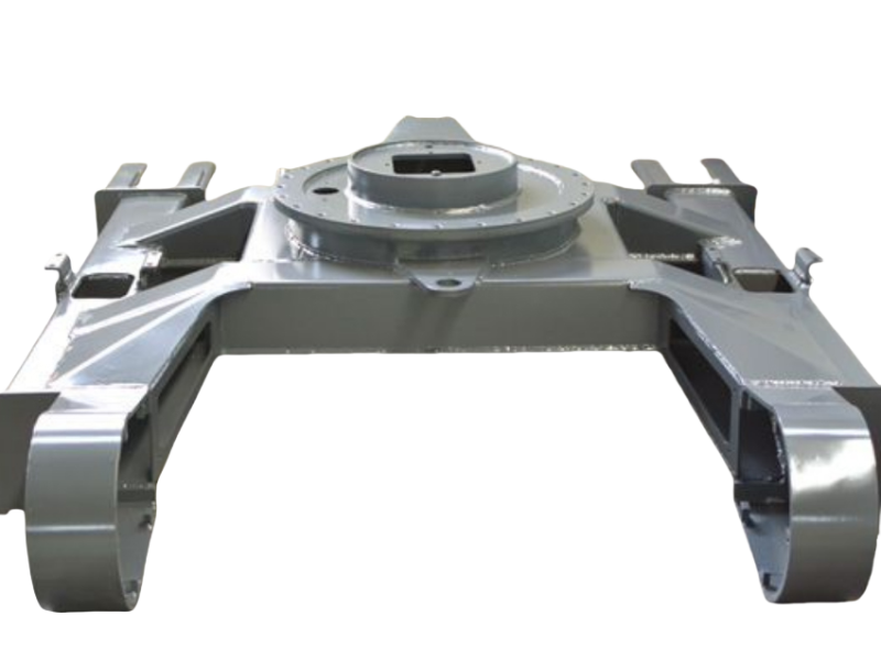 Excavator chassis